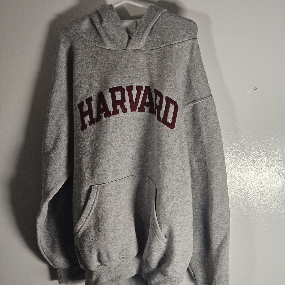 Nwot Champion Gray and Red Crew Neck Sweater